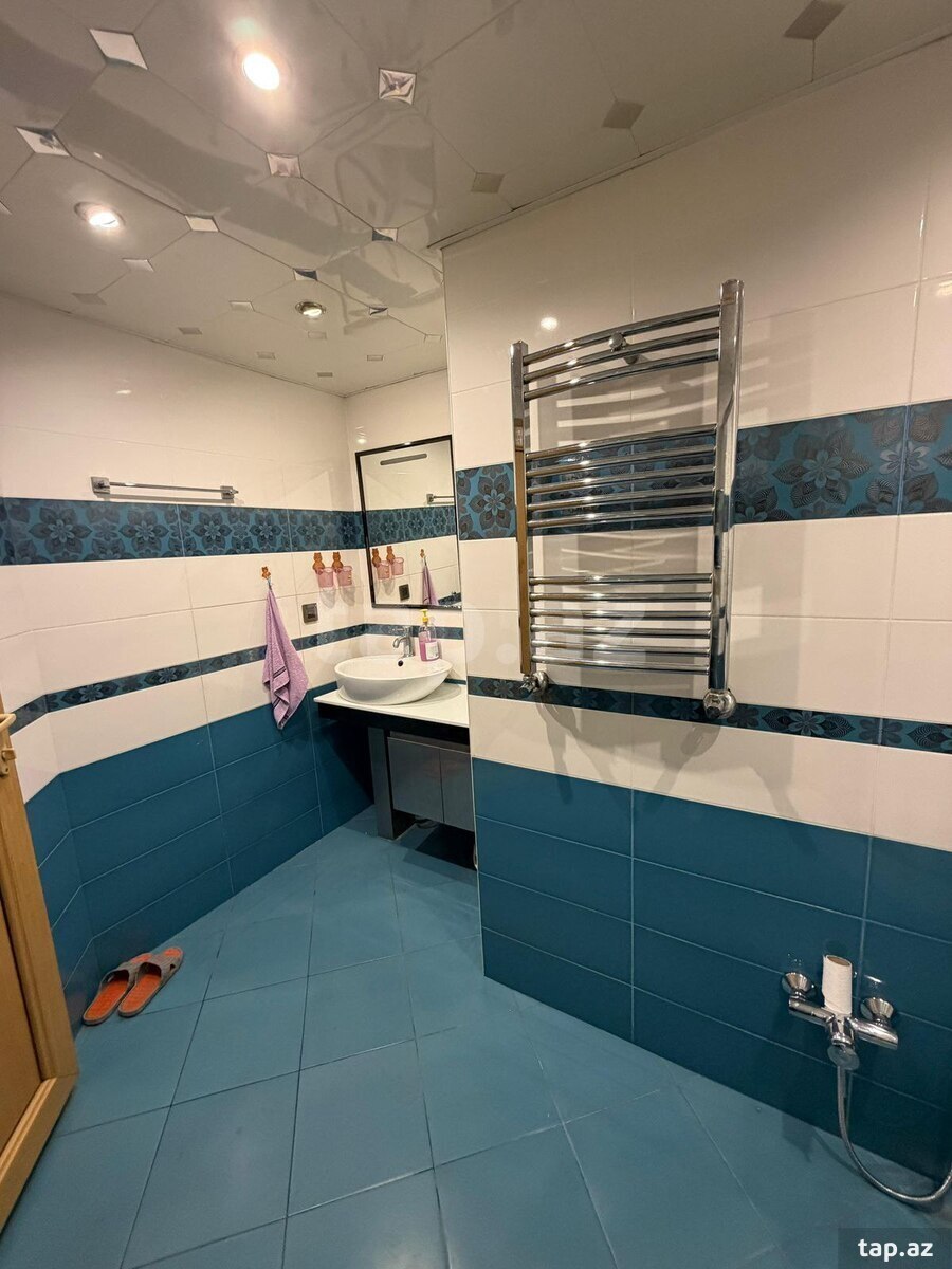 2-otaqlı yeni tikili kirayə verilir, İnşaatçılar m., 92 m² (8)