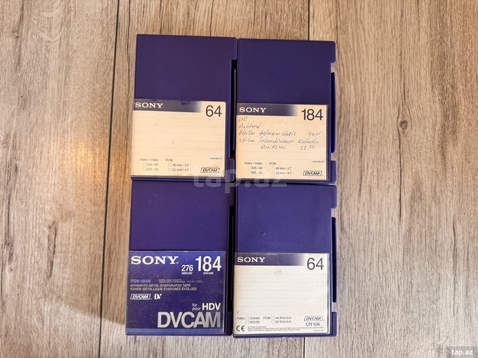Sony DVCAM kaset (2)