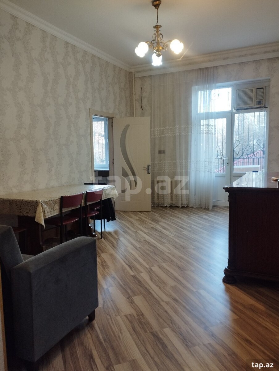 3-otaqlı mənzil kirayə verilir, Elmlər Akademiyası m., 85 m²
