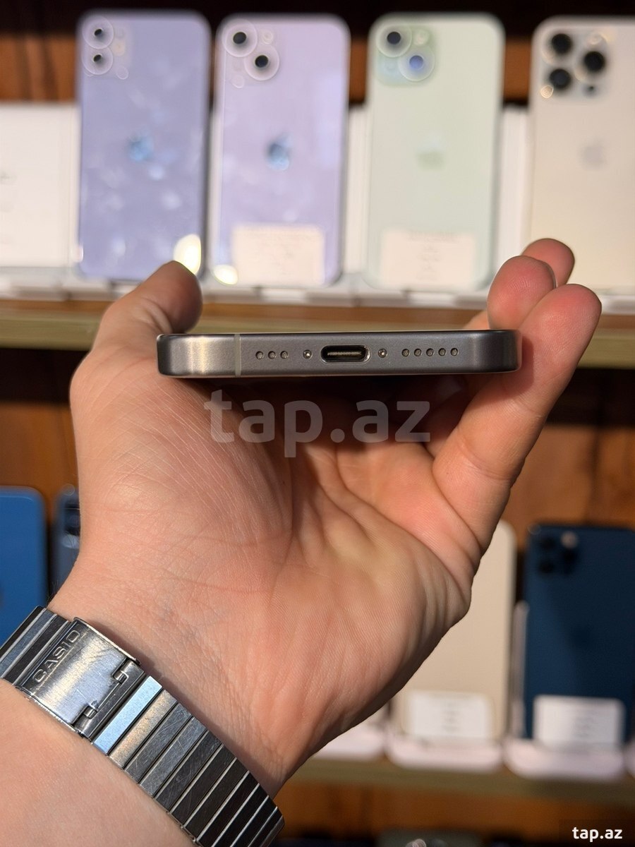 Apple iPhone 15 Pro Natural Titanium 128GB/8GB (6)