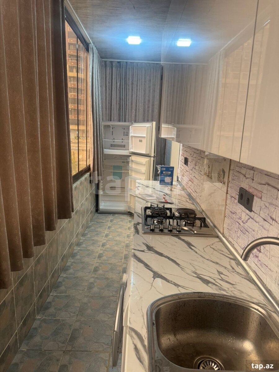 2-otaqlı yeni tikili kirayə verilir, Nizami m., 75 m² (3)
