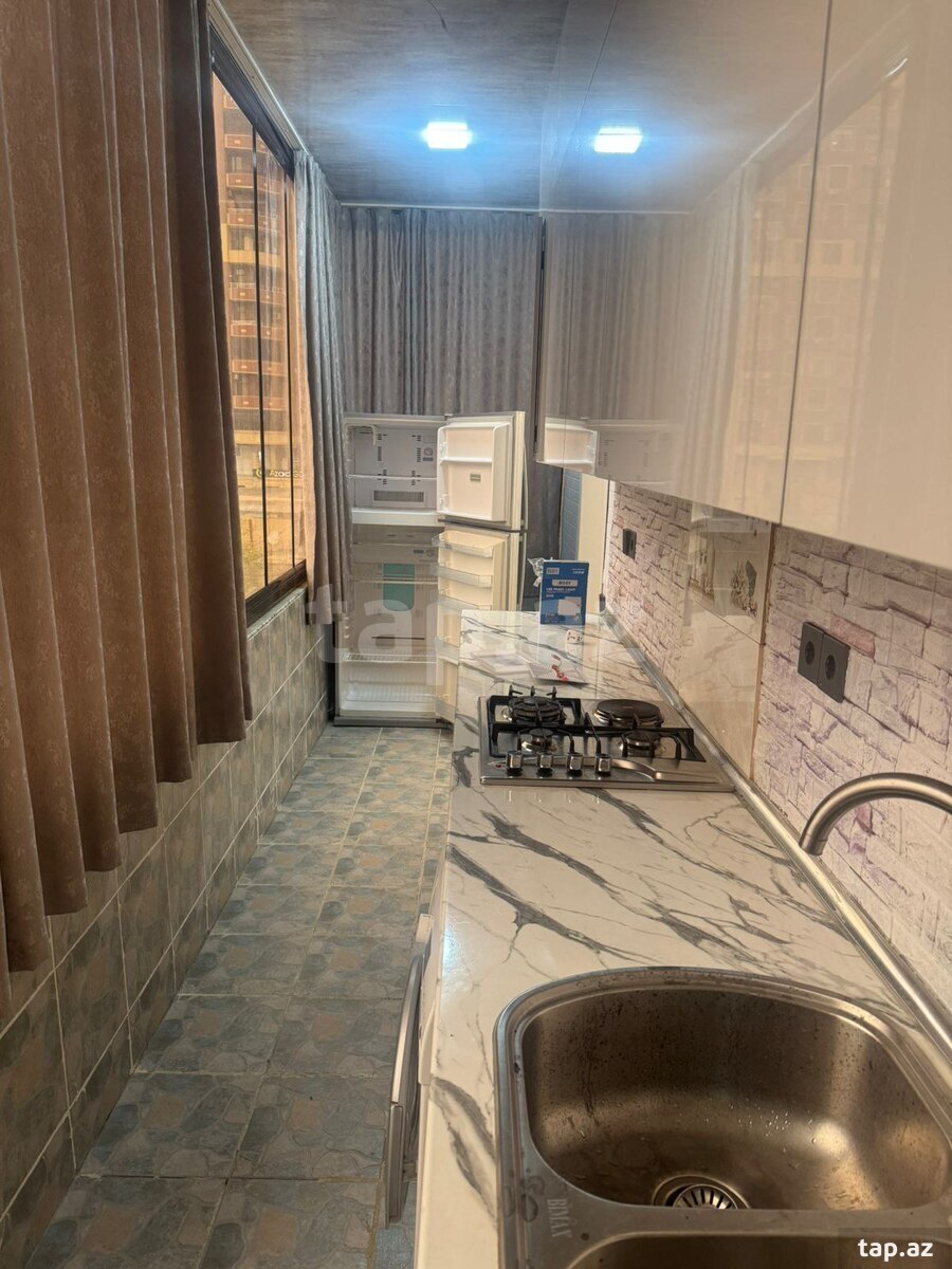 2-otaqlı yeni tikili kirayə verilir, Nizami m., 75 m² (2)