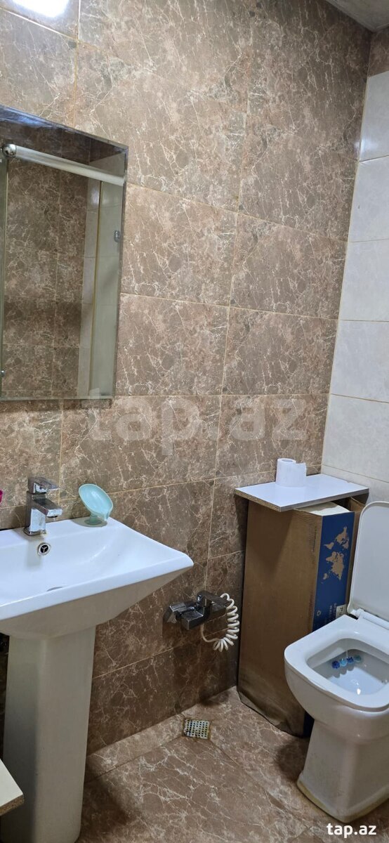 2-otaqlı yeni tikili kirayə verilir, Nizami m., 75 m² (9)