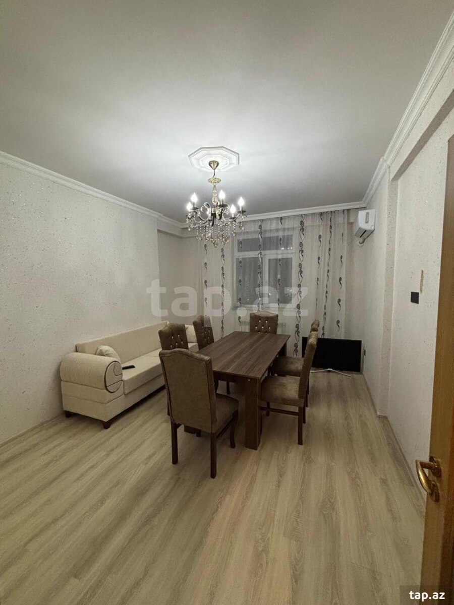 2-otaqlı yeni tikili kirayə verilir, H.Aslanov m., 75 m²