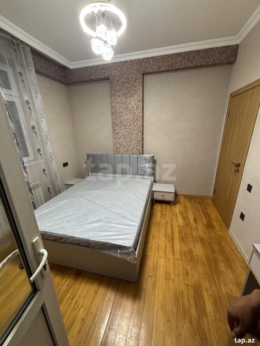 2-otaqlı yeni tikili kirayə verilir, H.Aslanov m., 75 m² (2)