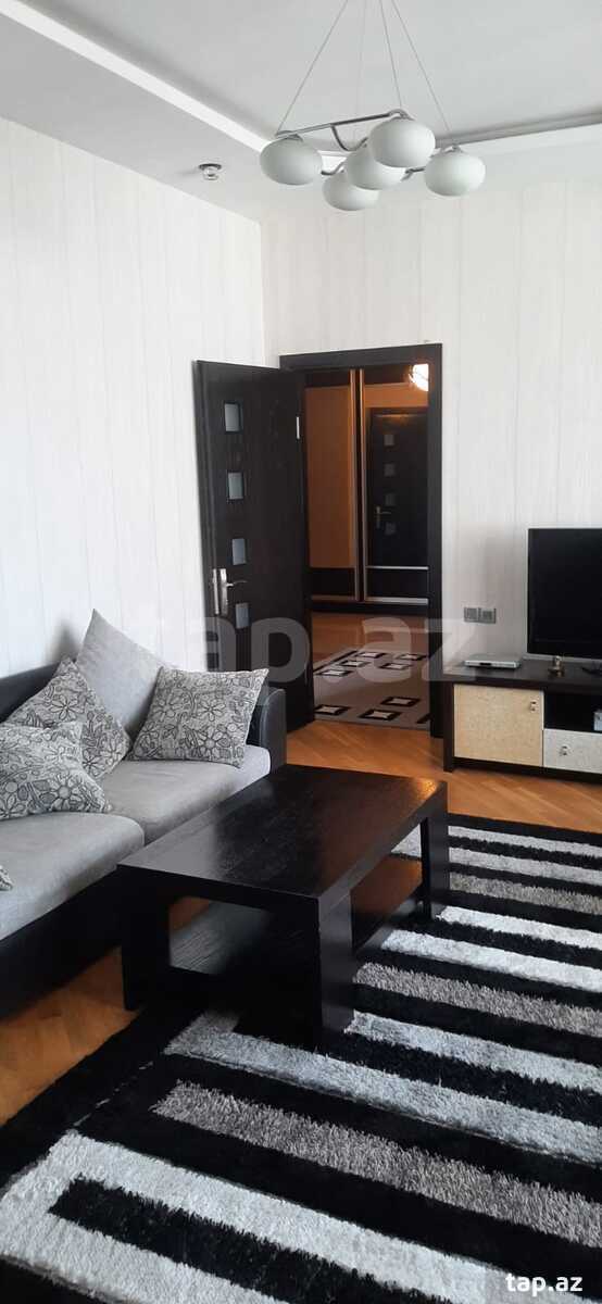 2-otaqlı yeni tikili kirayə verilir, Elmlər Akademiyası m., 100 m² (4)