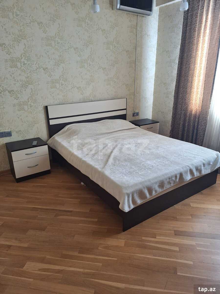 2-otaqlı yeni tikili kirayə verilir, Elmlər Akademiyası m., 100 m² (6)