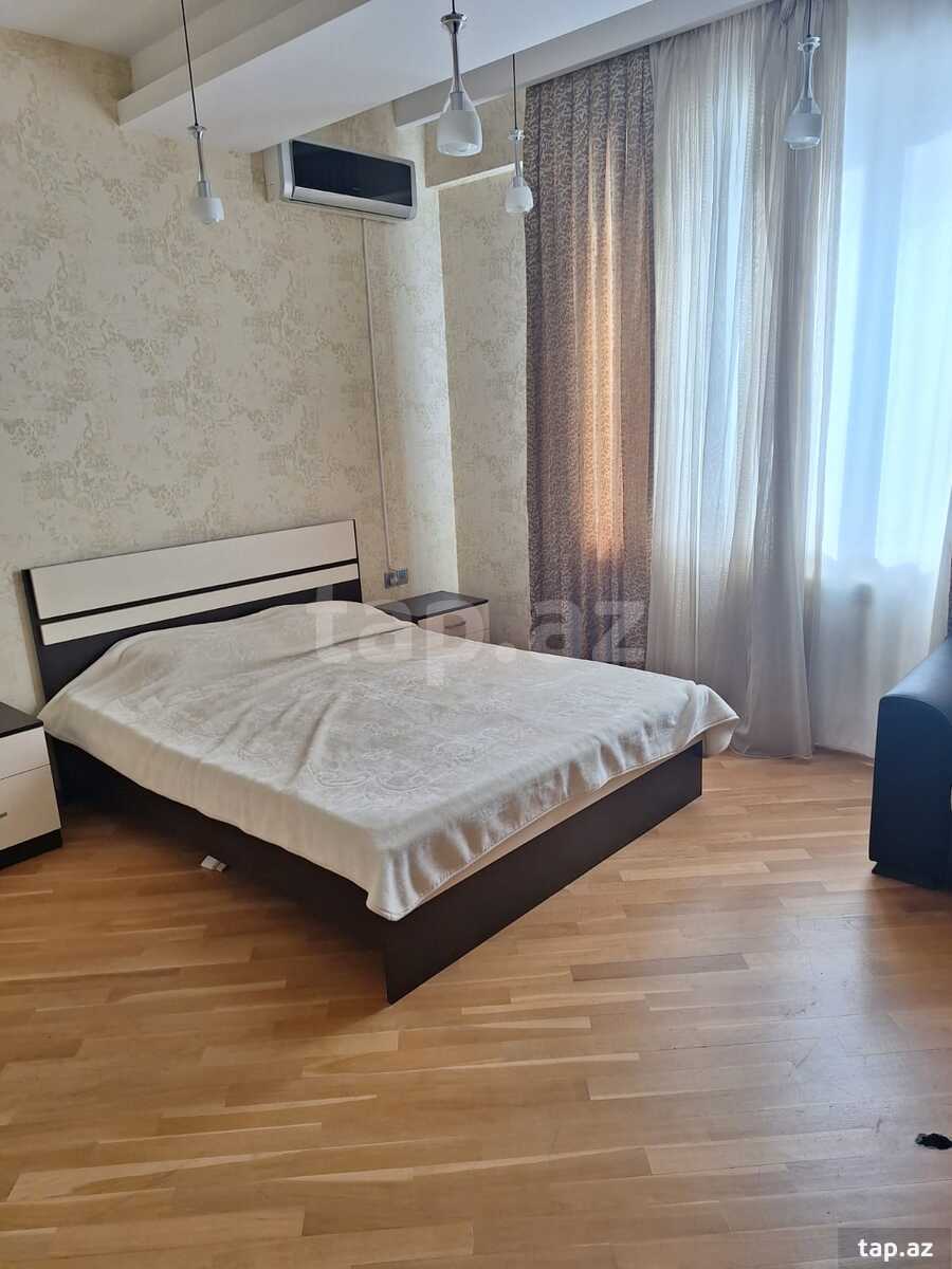 2-otaqlı yeni tikili kirayə verilir, Elmlər Akademiyası m., 100 m² (8)