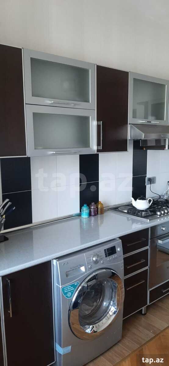 2-otaqlı yeni tikili kirayə verilir, Elmlər Akademiyası m., 100 m² (13)