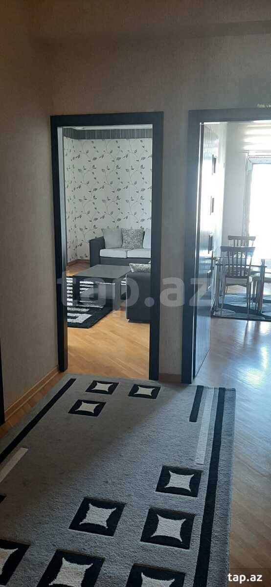 2-otaqlı yeni tikili kirayə verilir, Elmlər Akademiyası m., 100 m² (5)