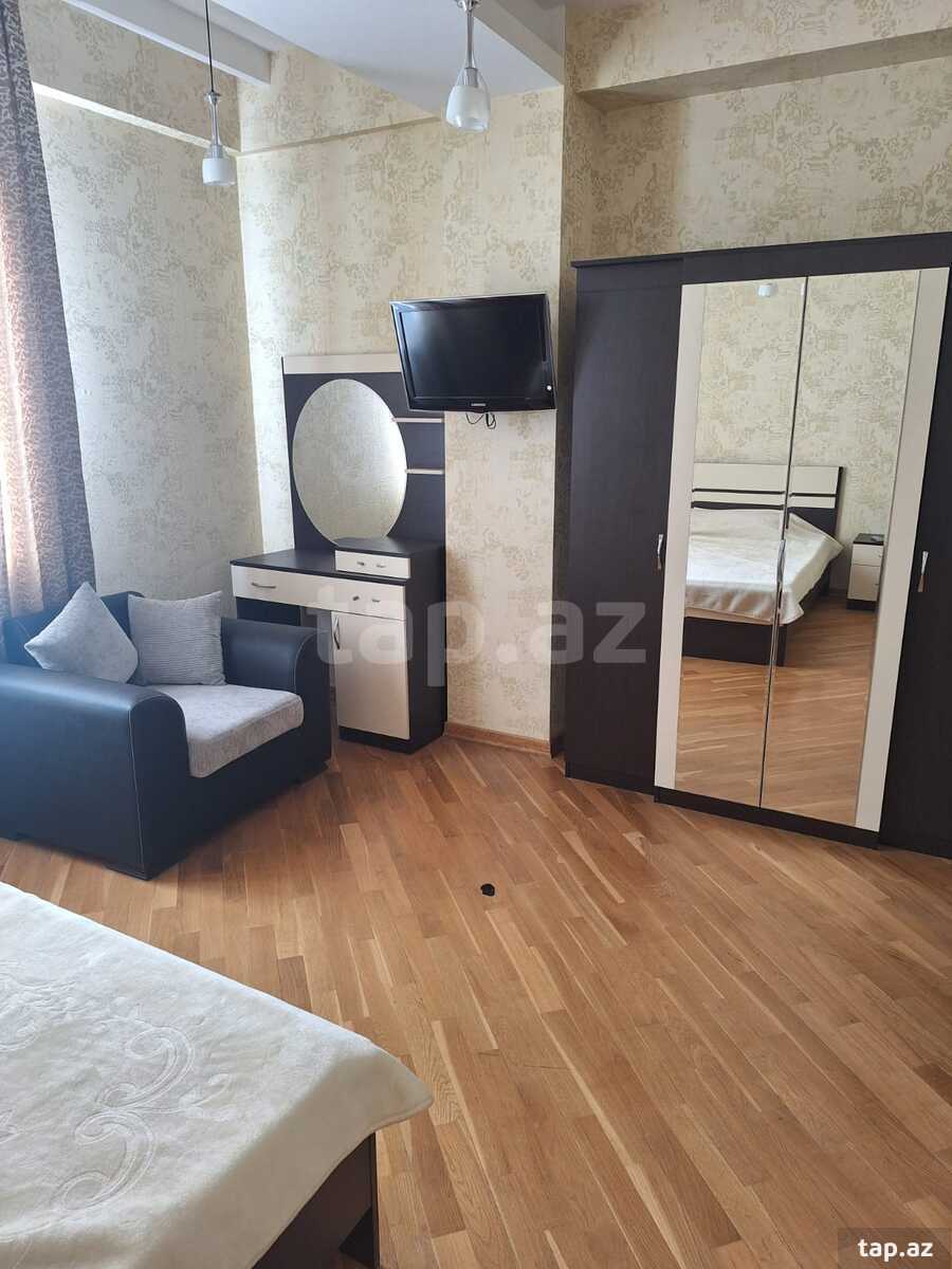 2-otaqlı yeni tikili kirayə verilir, Elmlər Akademiyası m., 100 m² (10)