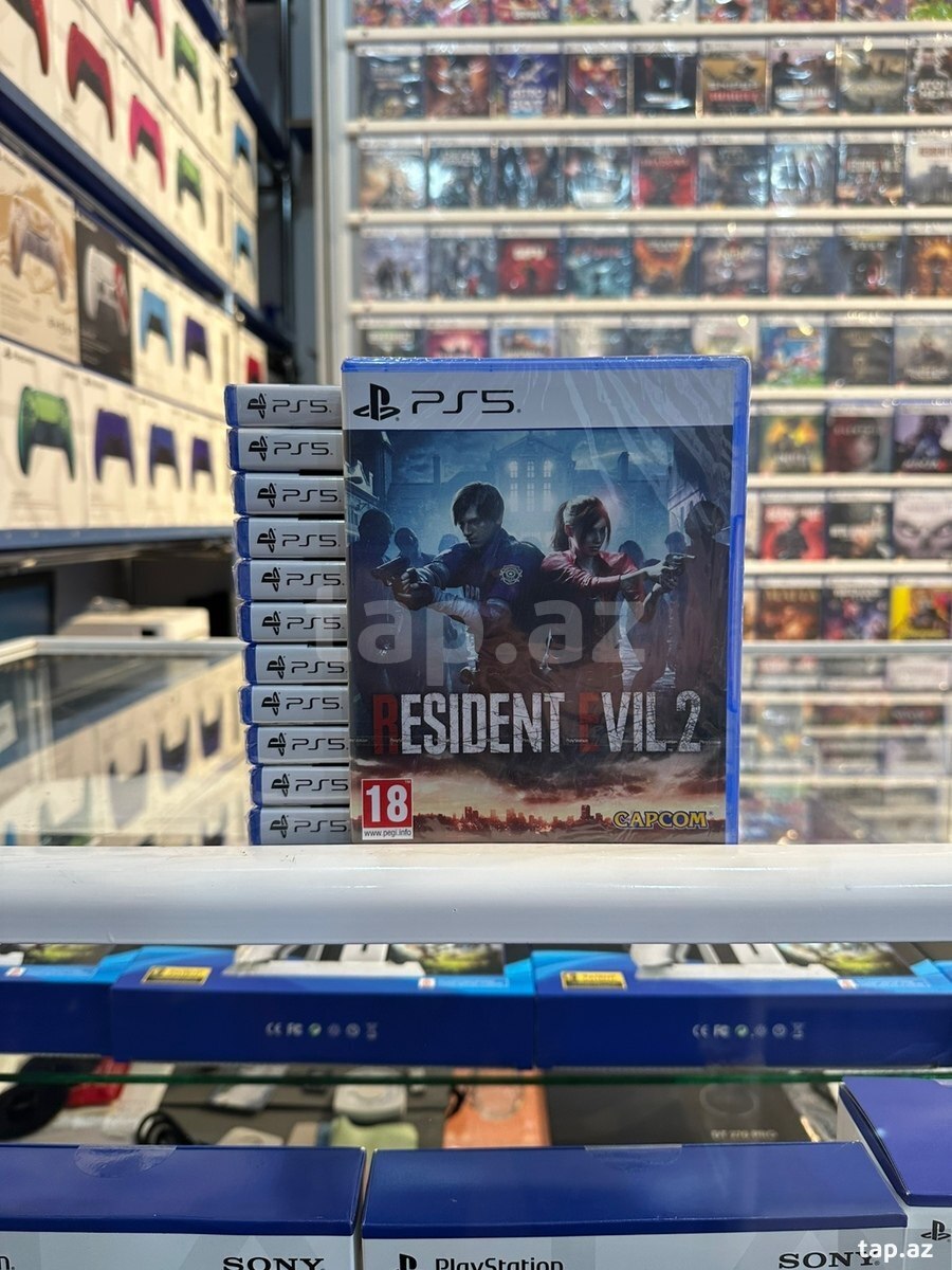 PS5 üçün Resident Evil 2 oyun diski