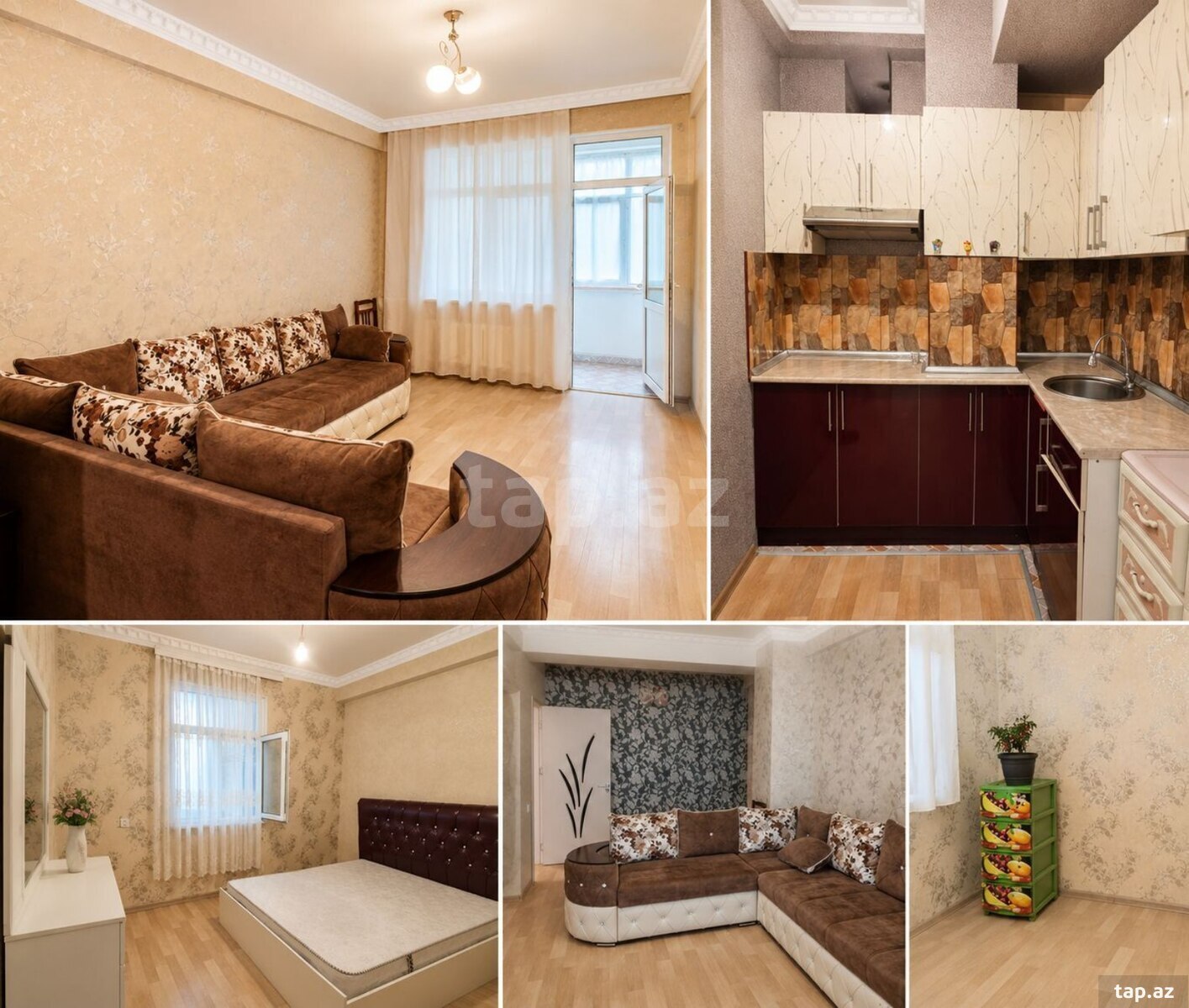 3-otaqlı yeni tikili kirayə verilir, Masazır qəs., 85 m²