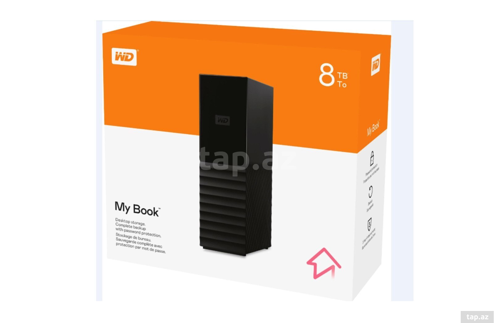 Xarici Hard disk WD My Book 8TB USB 3.2