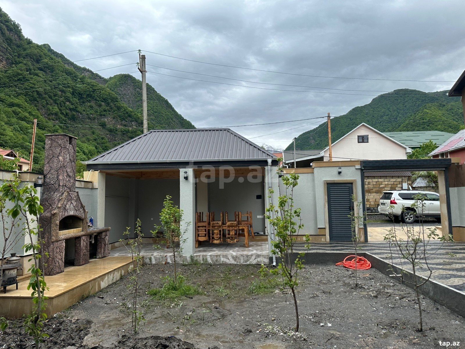 Villa kirayə verilir, Qax r. (7)