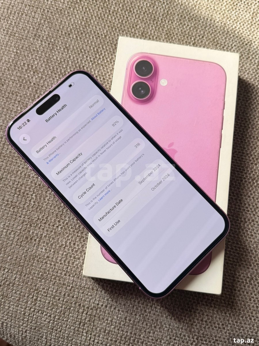 Apple iPhone 16 Plus Pink 128GB/8GB (2)