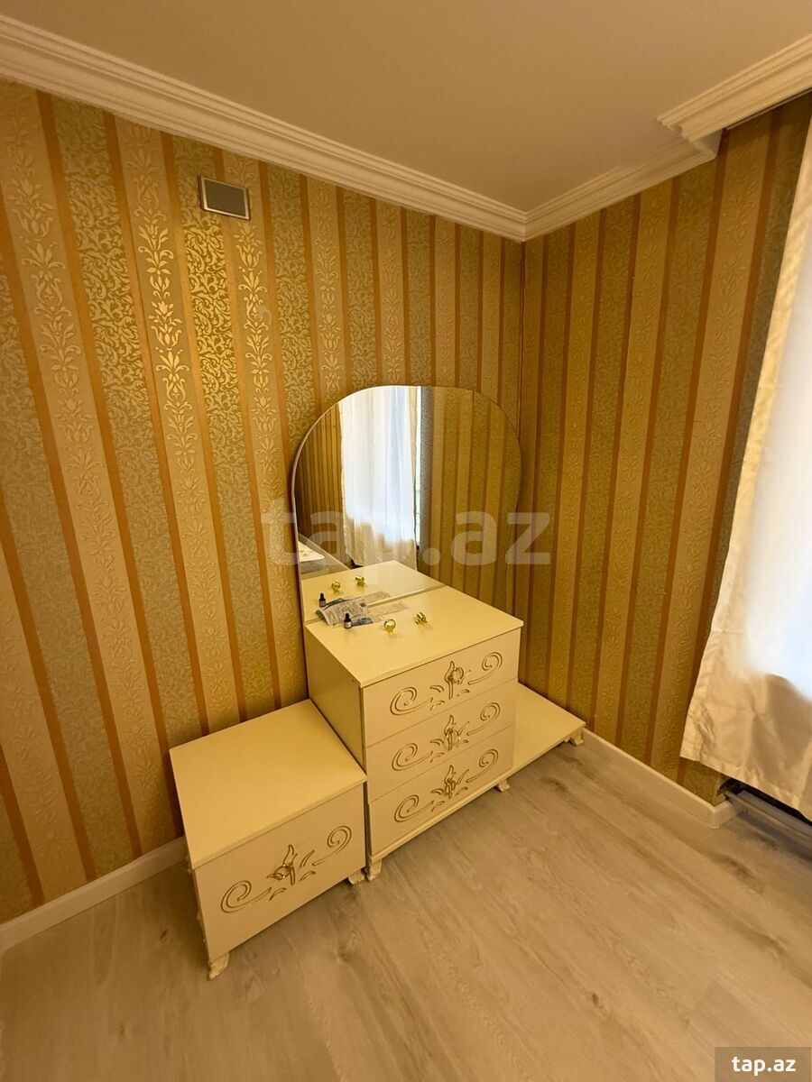 2-otaqlı yeni tikili kirayə verilir, İnşaatçılar m., 60 m² (4)