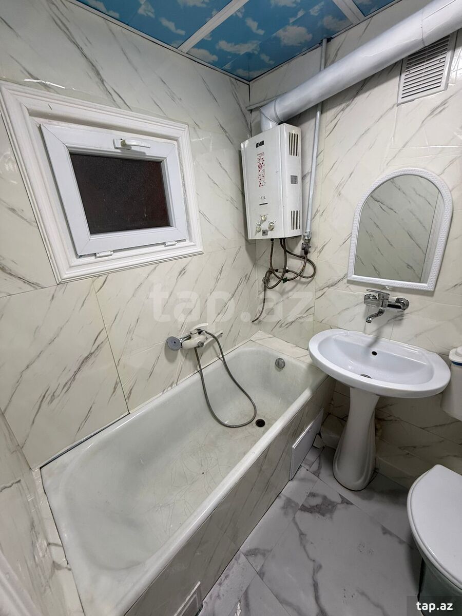 2-otaqlı yeni tikili kirayə verilir, İnşaatçılar m., 60 m² (14)
