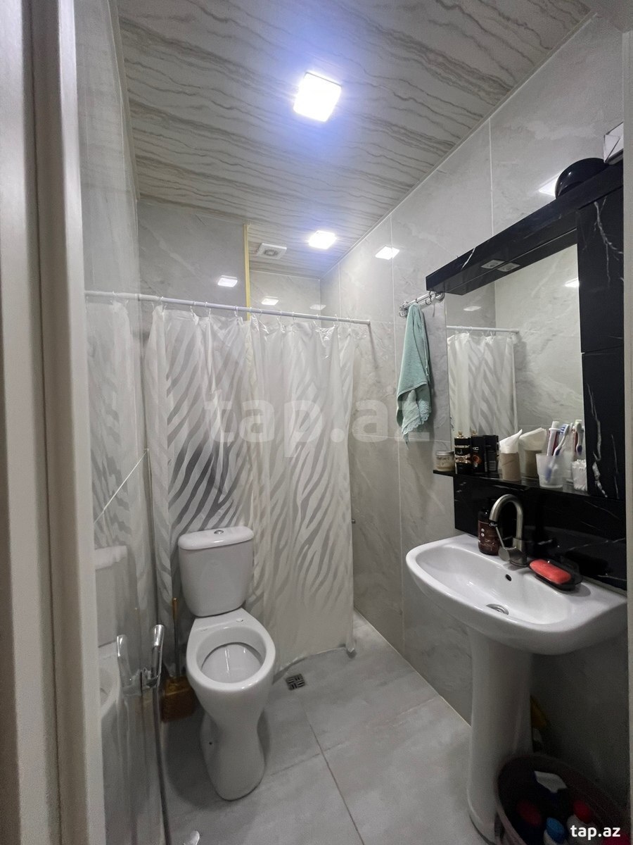 2-otaqlı mənzil kirayə verilir, Memar Əcəmi m., 35 m² (5)