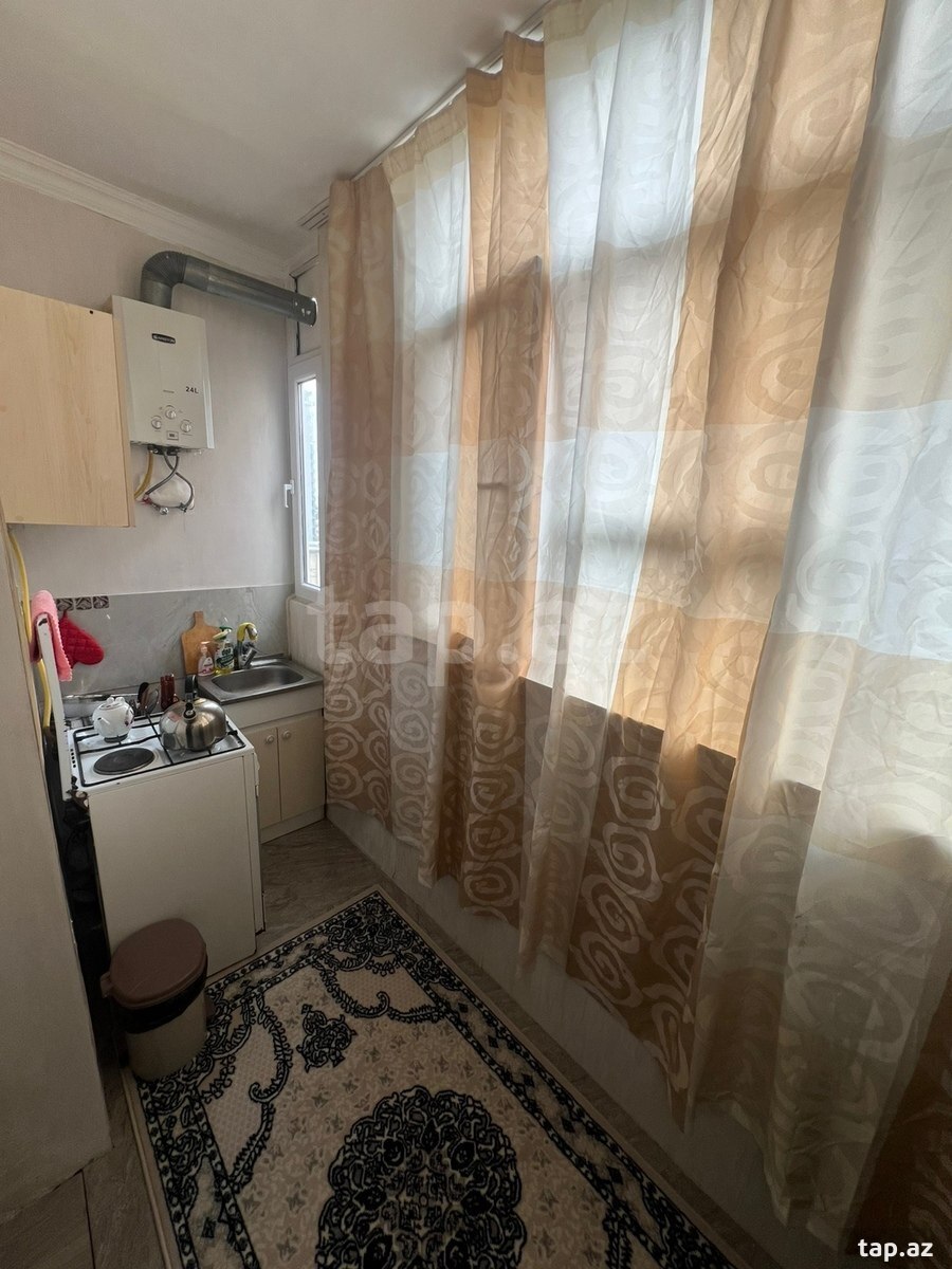 2-otaqlı mənzil kirayə verilir, Memar Əcəmi m., 35 m² (3)