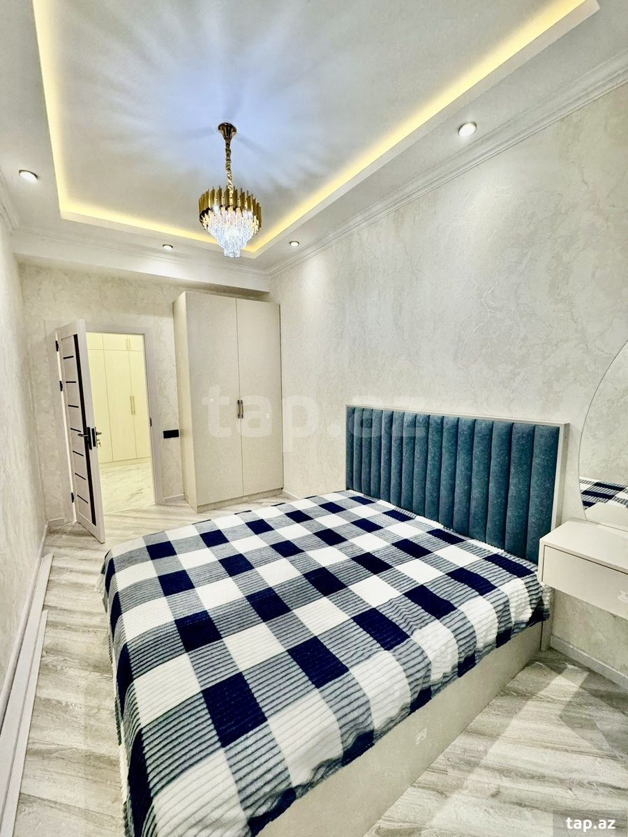 2-otaqlı yeni tikili kirayə verilir, Qara Qarayev m., 63 m² (3)