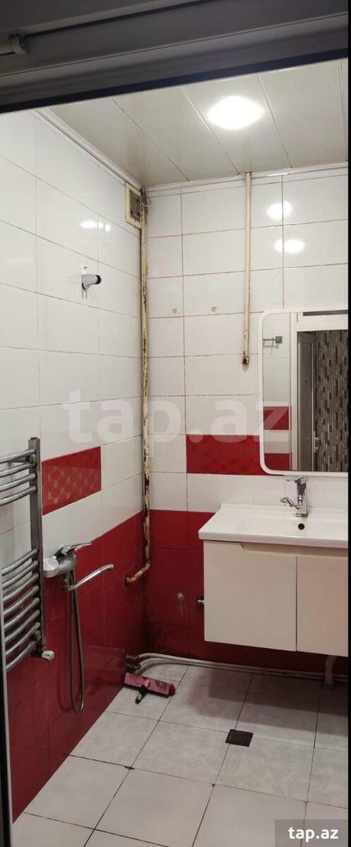 2-otaqlı mənzil kirayə verilir, Qara Qarayev m., 60 m² (13)