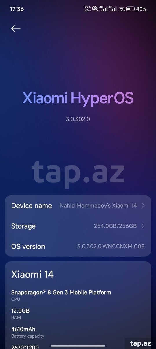 Xiaomi 14 Black 256GB/12GB (5)