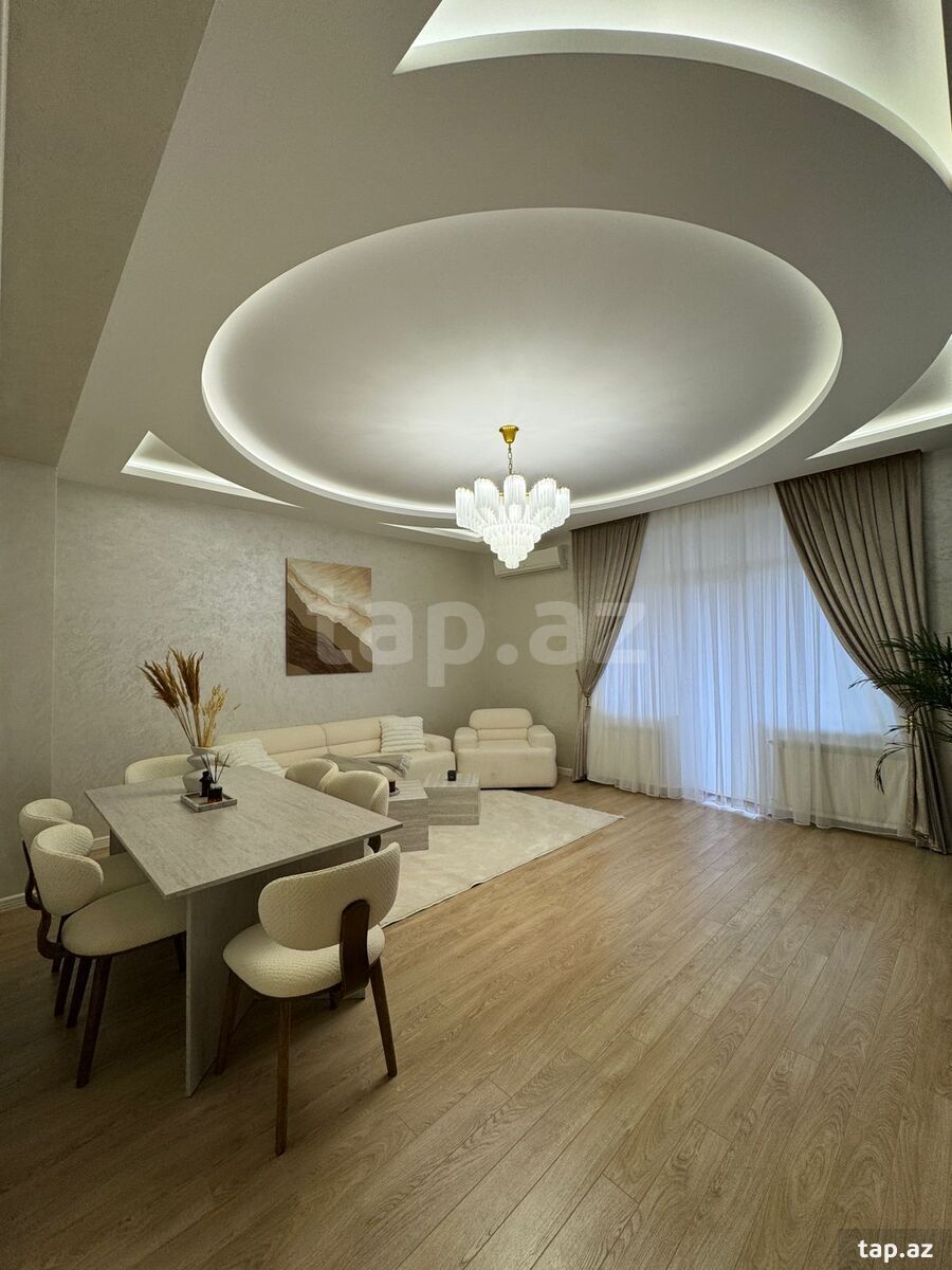 2-otaqlı yeni tikili, Nizami m., 100 m² (3)