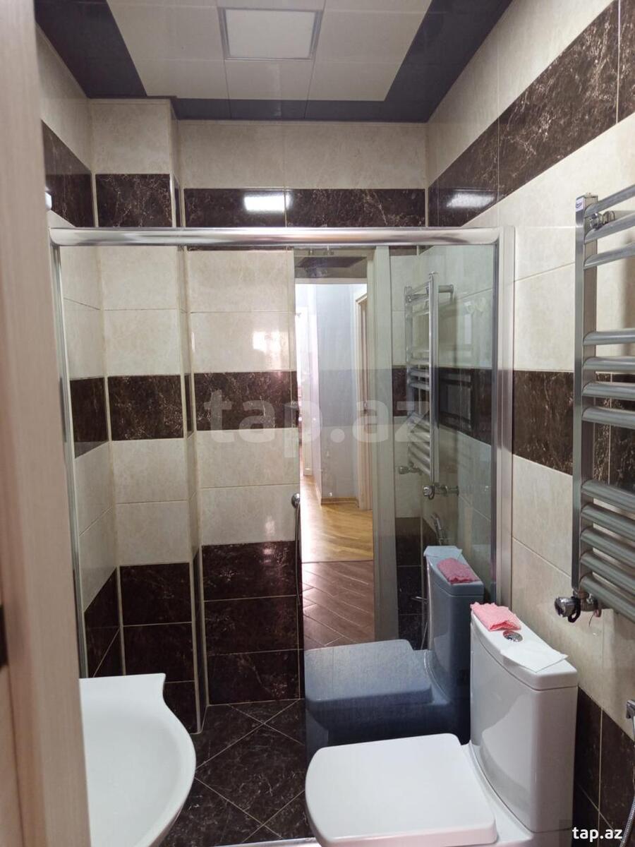 2-otaqlı yeni tikili kirayə verilir, Inşaatçılar m., 60 m² (6)