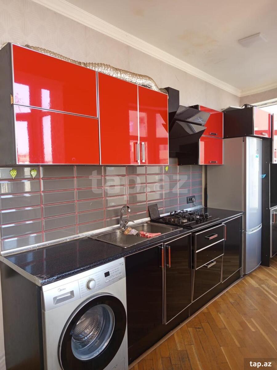 2-otaqlı yeni tikili kirayə verilir, Inşaatçılar m., 60 m²