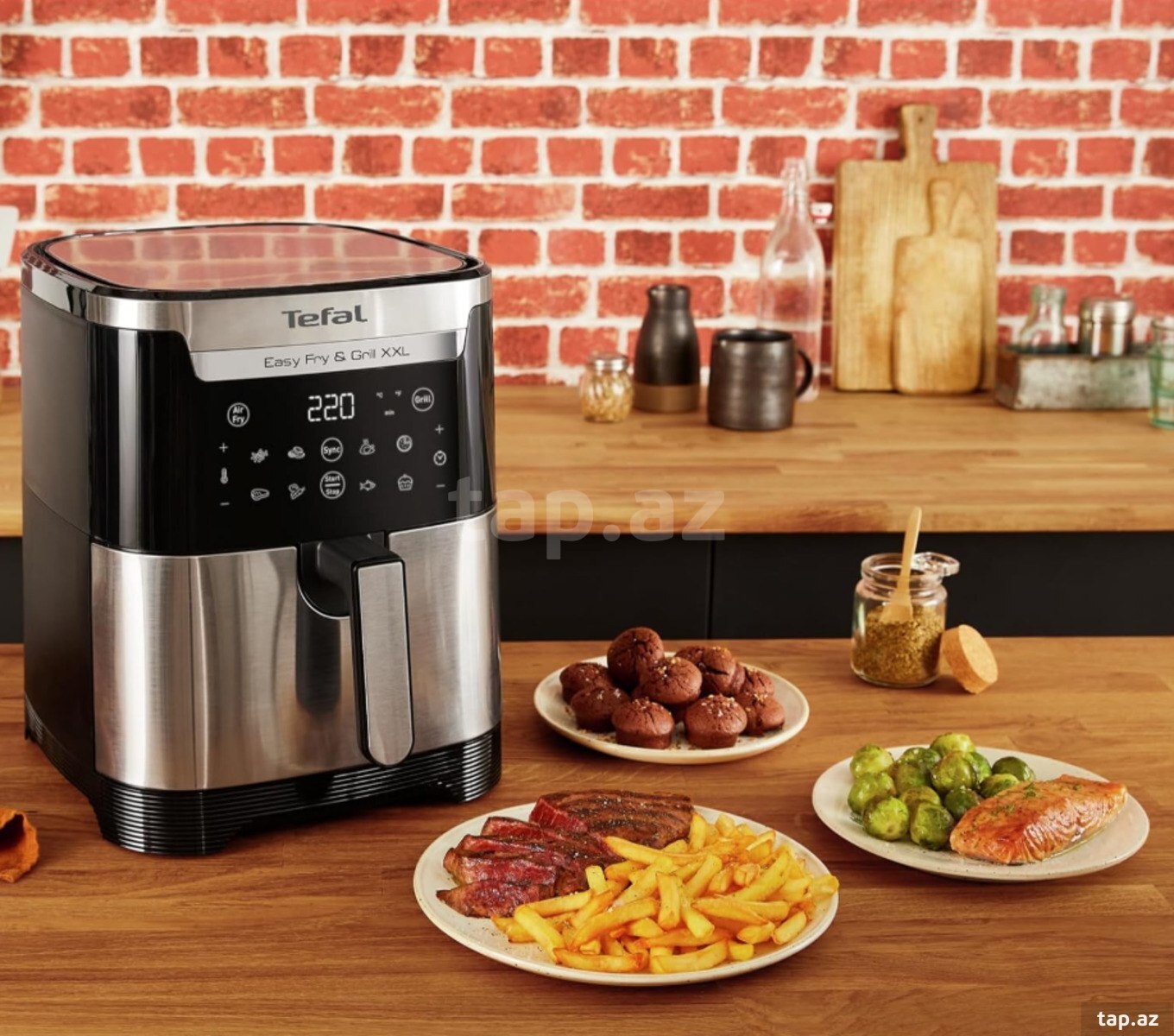 Fritöz Tefal Easy Fry & Grill XXL EY801D27 (4)