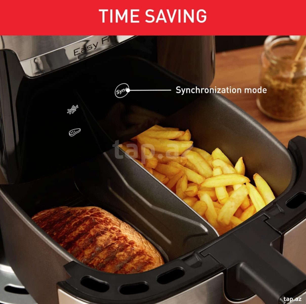 Fritöz Tefal Easy Fry & Grill XXL EY801D27 (5)
