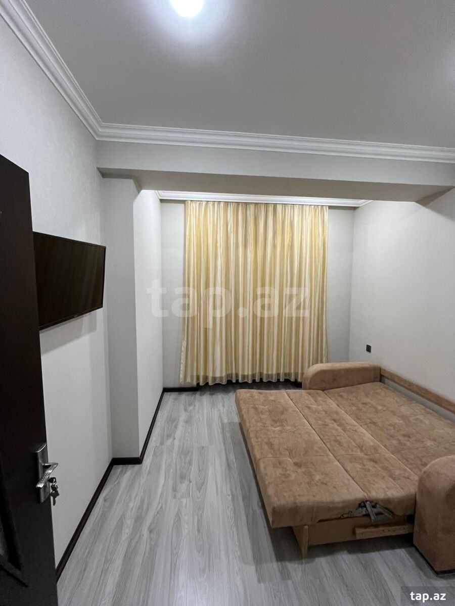 2-otaqlı yeni tikili kirayə verilir, Həzi Aslanov m., 53 m² (7)