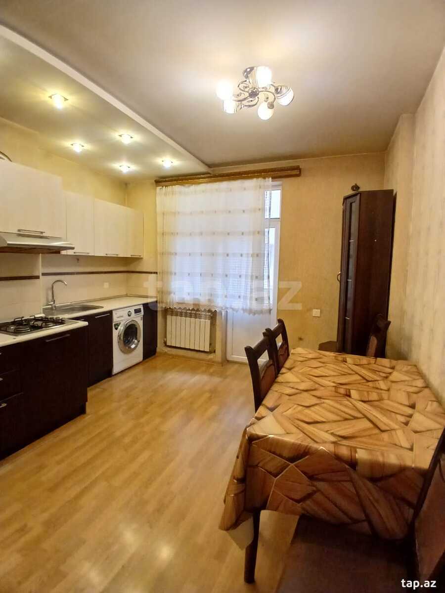 2-otaqlı yeni tikili kirayə verilir, İnşaatçılar m., 50 m² (2)