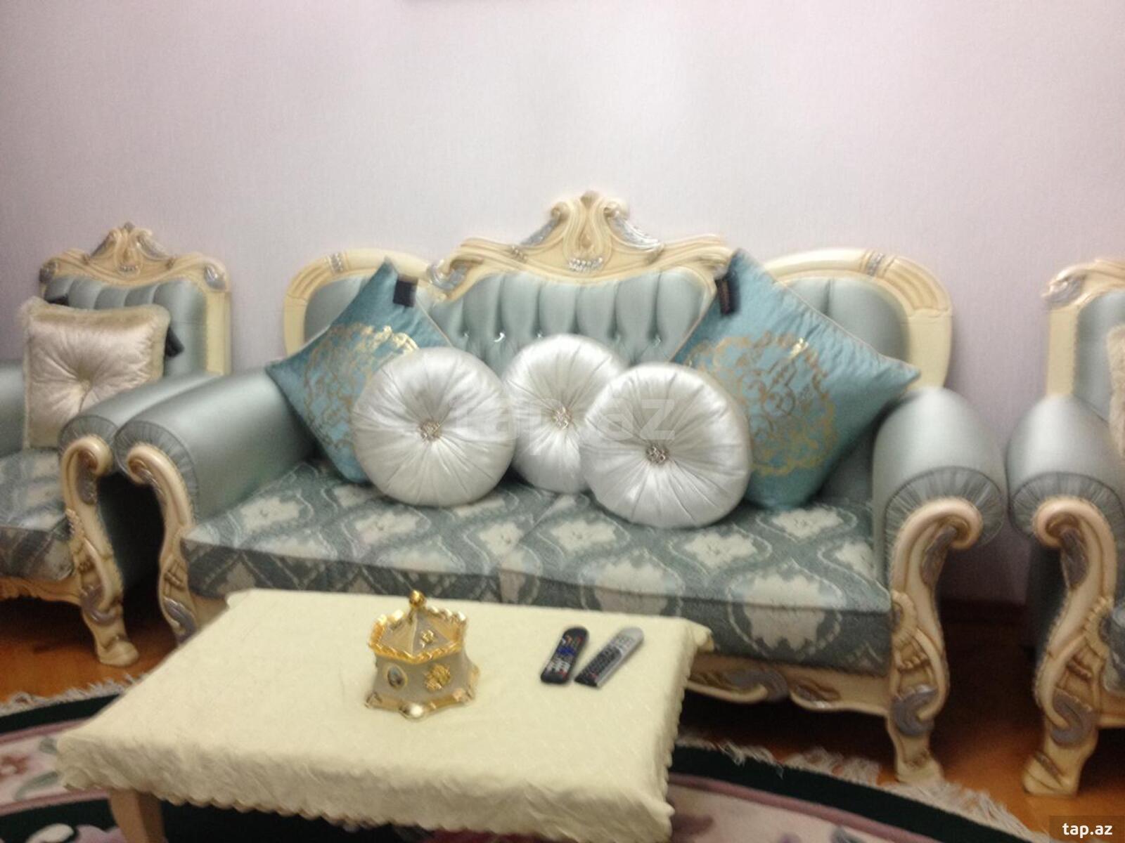3-otaqlı mənzil kirayə verilir, Sahil m., 70 m² (4)