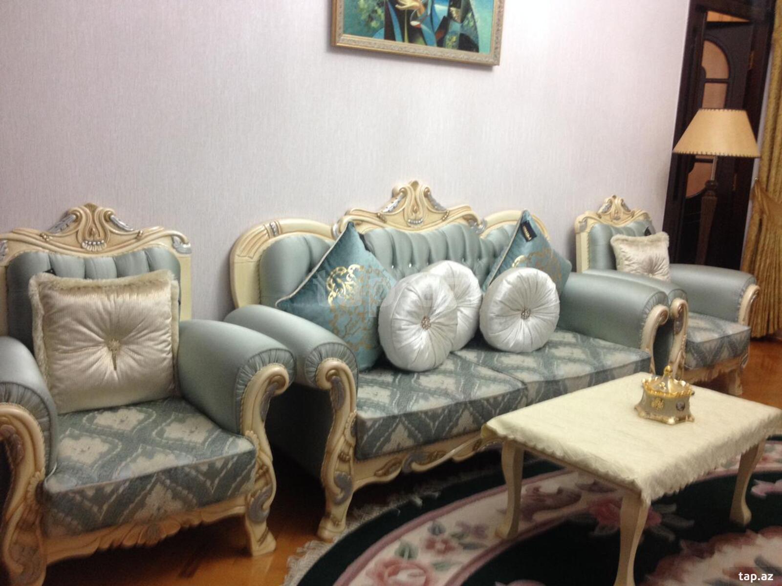 3-otaqlı mənzil kirayə verilir, Sahil m., 70 m² (2)