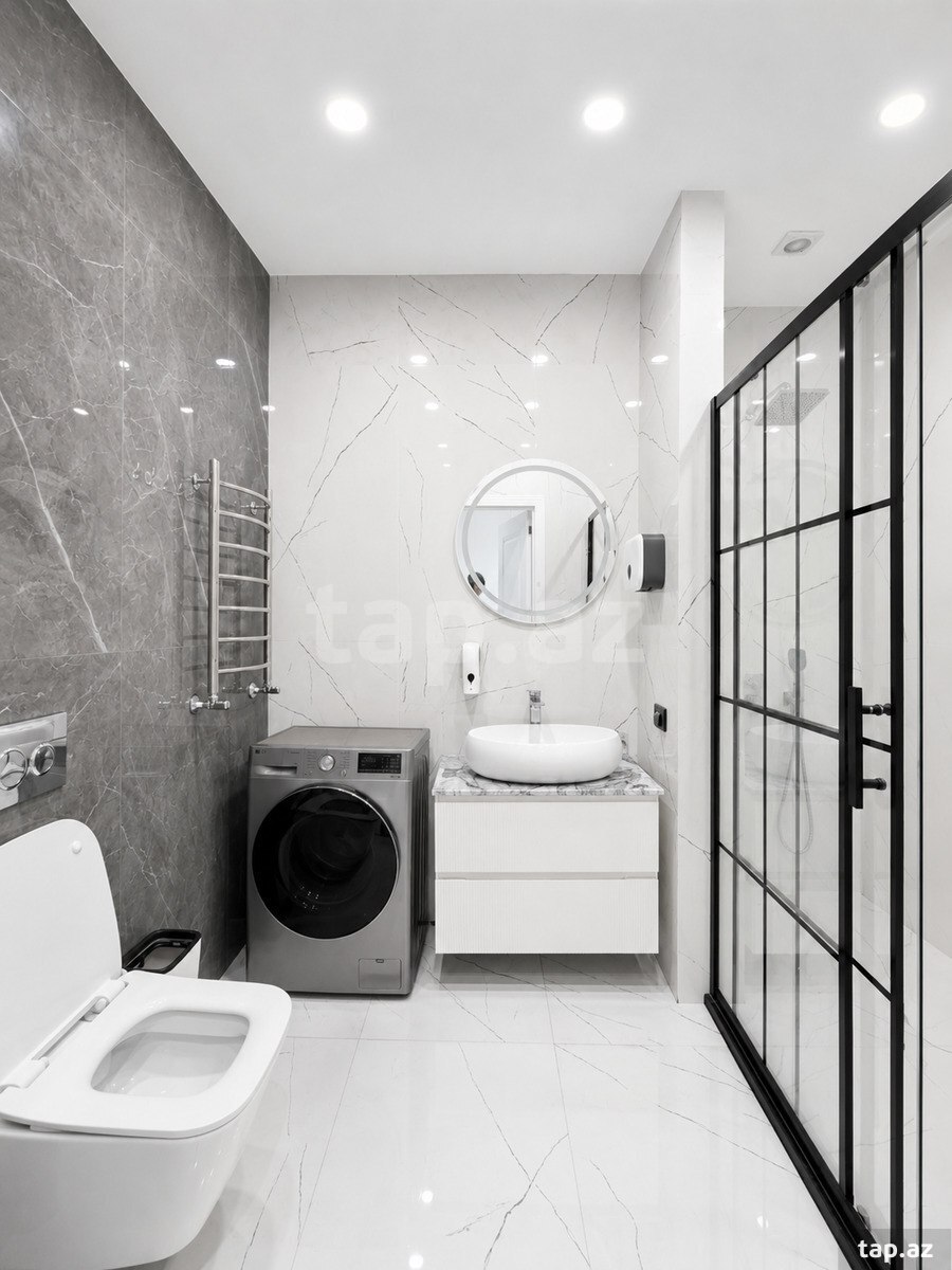 2-otaqlı yeni tikili kirayə verilir, Nizami m., 80 m² (11)