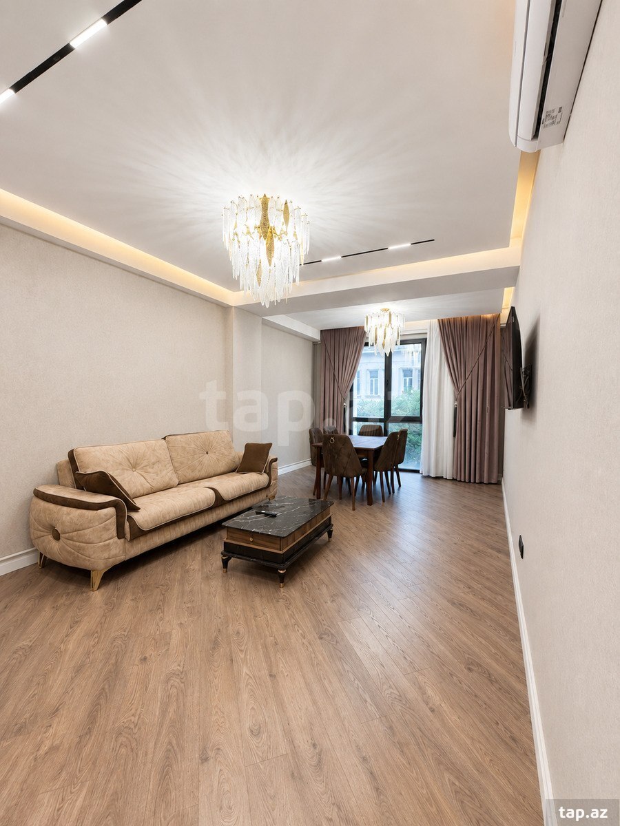 2-otaqlı yeni tikili kirayə verilir, Nizami m., 80 m² (17)
