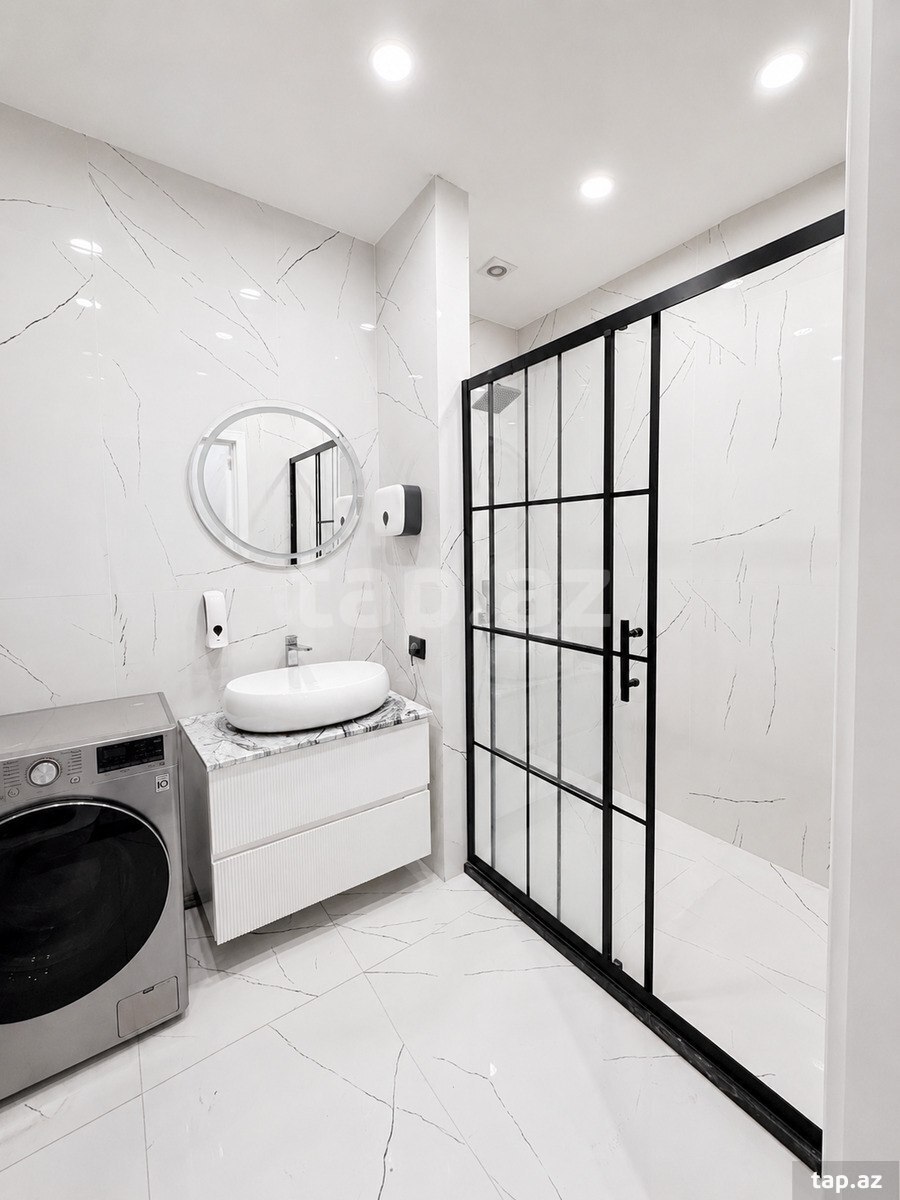 2-otaqlı yeni tikili kirayə verilir, Nizami m., 80 m² (12)