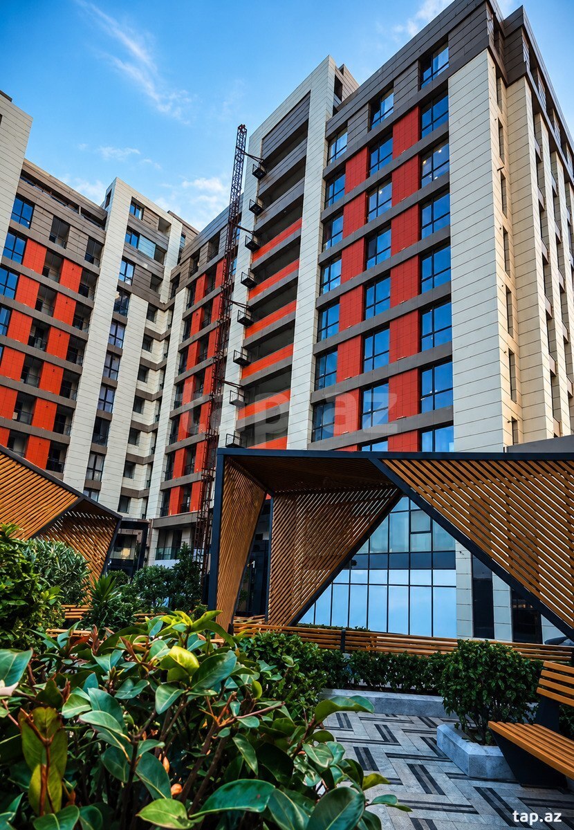 2-otaqlı yeni tikili kirayə verilir, Nizami m., 80 m²