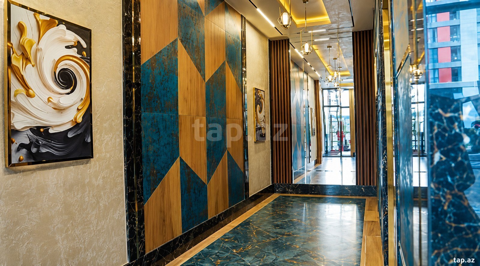 2-otaqlı yeni tikili kirayə verilir, Nizami m., 80 m² (4)