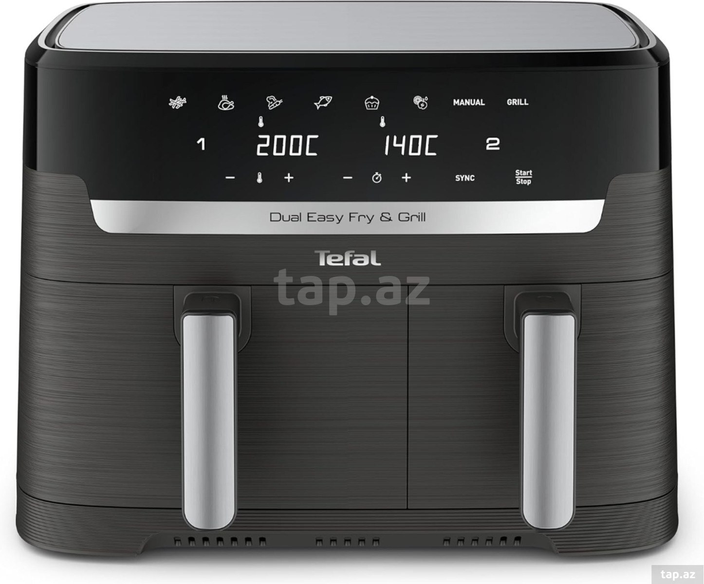 Fritoz Tefal Dual Easy Fry & Grill EY905B10