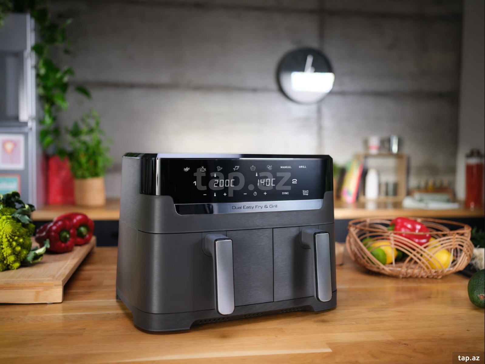 Fritoz Tefal Dual Easy Fry & Grill EY905B10 (4)