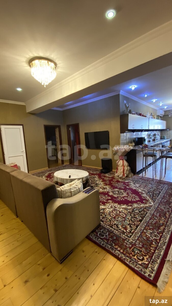 3-otaqlı yeni tikili, Seyid Əzim Şirvani küç. 23/19, 115 m²