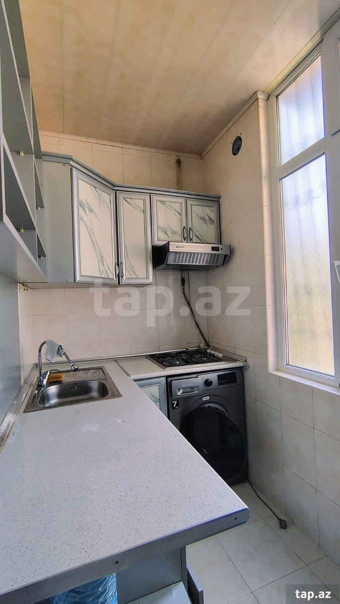 3-otaqlı mənzil kirayə verilir, M.Əcəmi m., 45 m² (5)