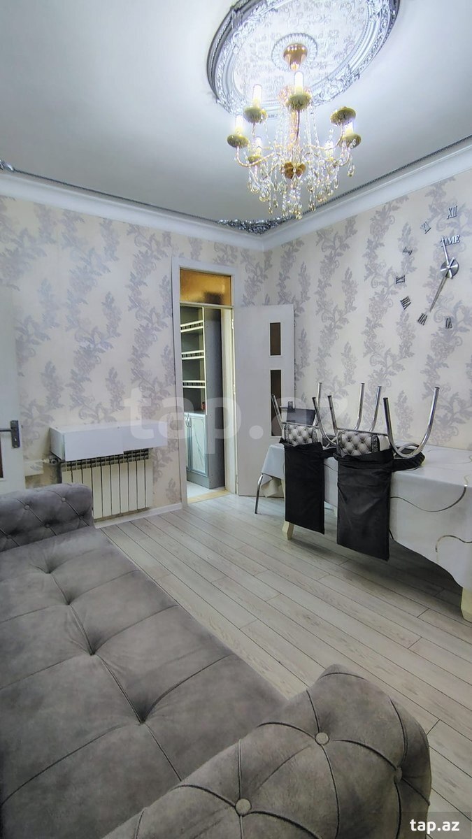 3-otaqlı mənzil kirayə verilir, M.Əcəmi m., 45 m² (2)