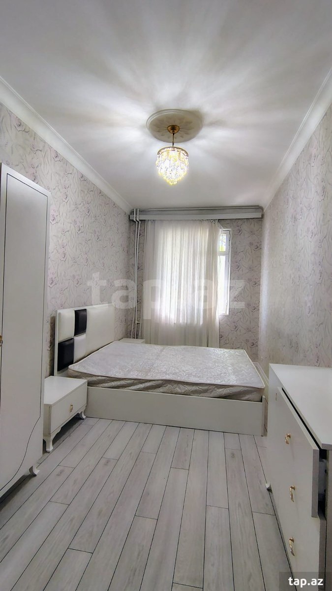 3-otaqlı mənzil kirayə verilir, M.Əcəmi m., 45 m²