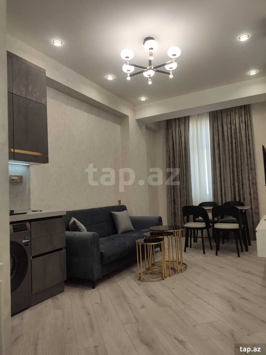 2-otaqlı yeni tikili kirayə verilir, Qara Qarayev m., 40 m²