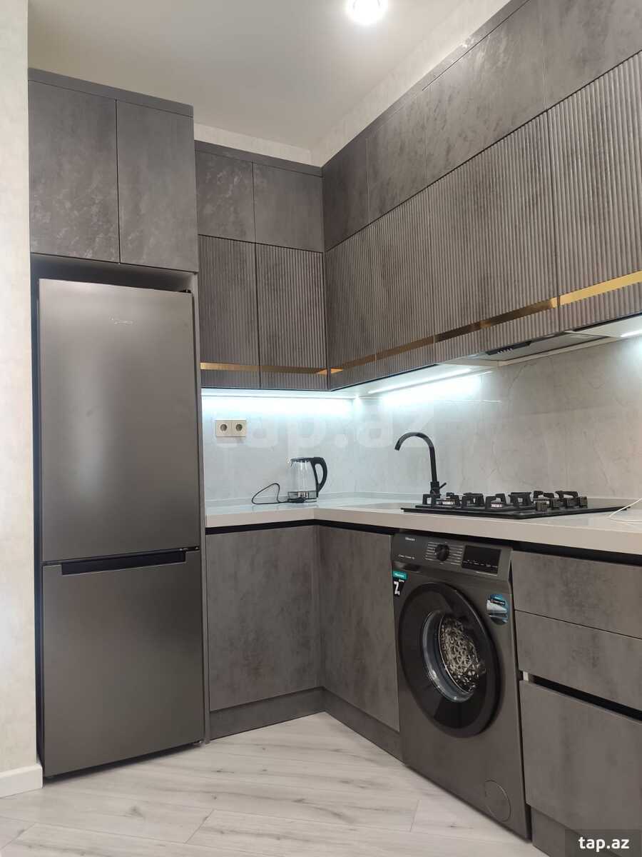2-otaqlı yeni tikili kirayə verilir, Qara Qarayev m., 40 m² (8)