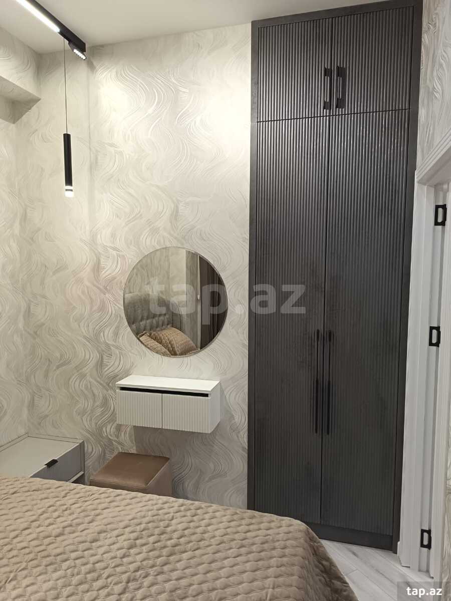 2-otaqlı yeni tikili kirayə verilir, Qara Qarayev m., 40 m² (13)